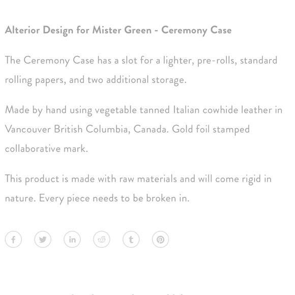Alterior Design For Mister Green - Ceremony Case - Picture 5 of 5